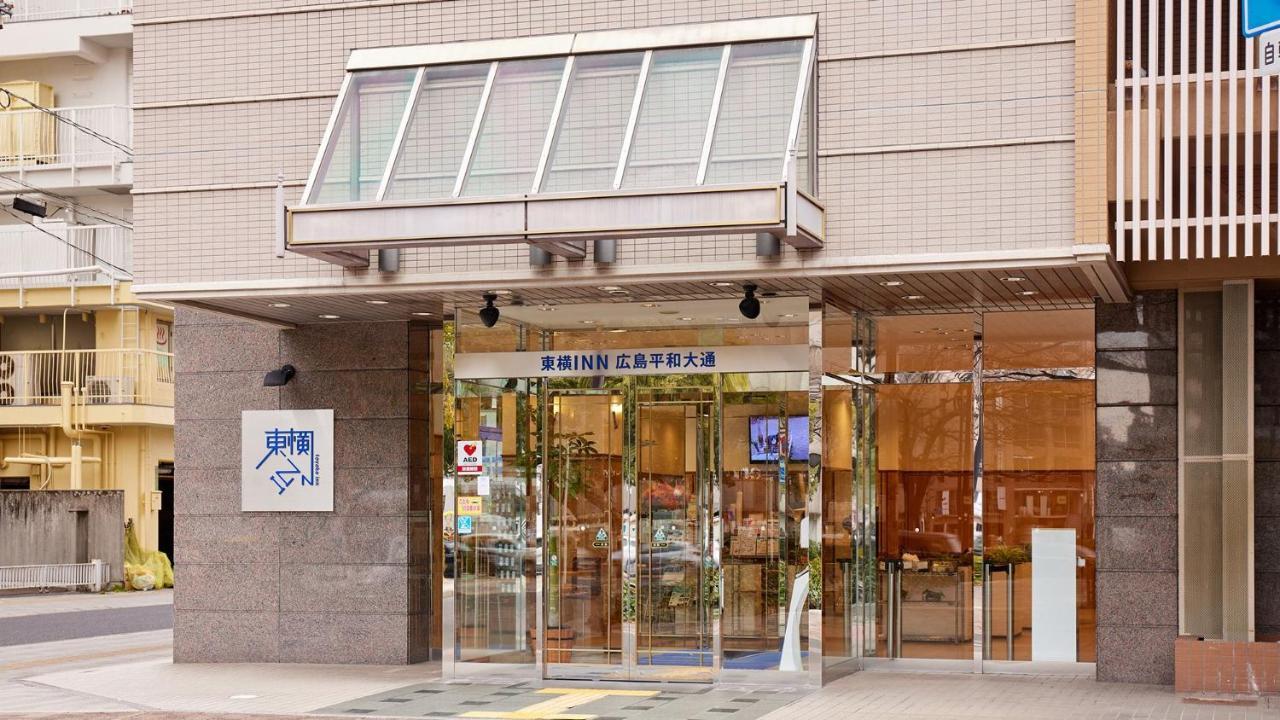 Toyoko Inn Hiroshima Heiwa-Odori Exteriér fotografie