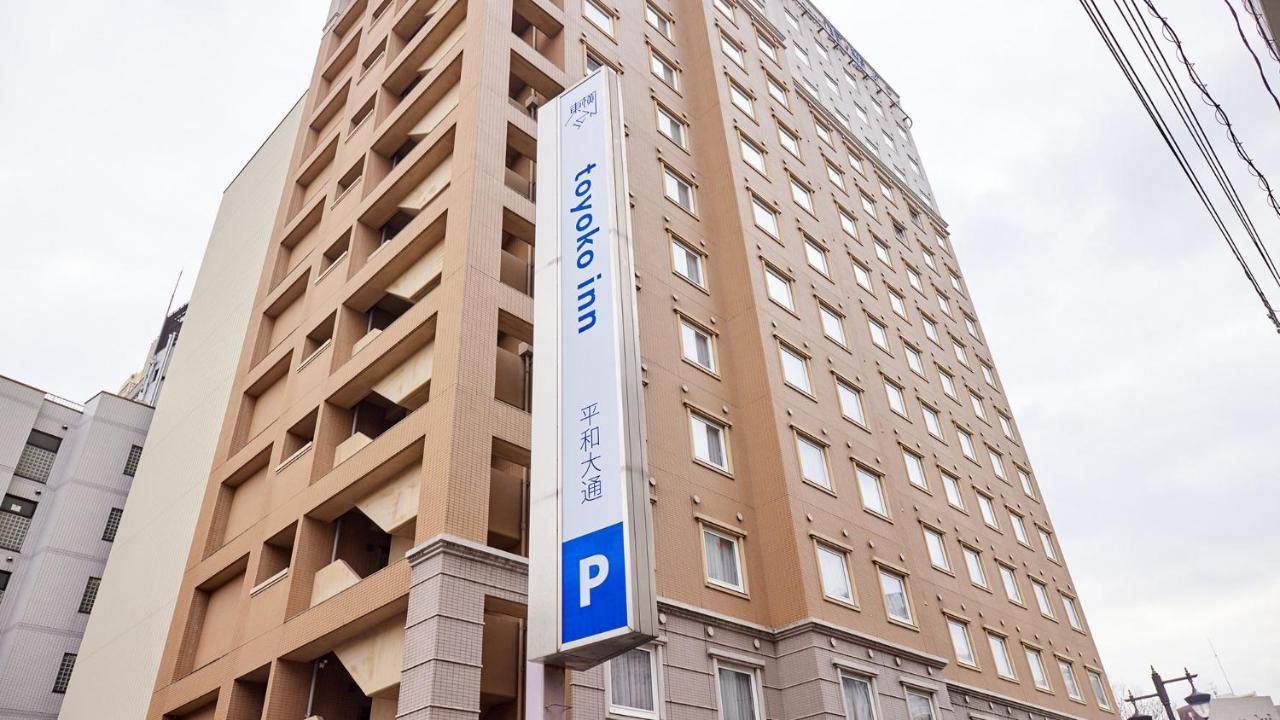 Toyoko Inn Hiroshima Heiwa-Odori Exteriér fotografie